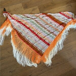NWOT Missoni Multicolor fringe wrap or sarong